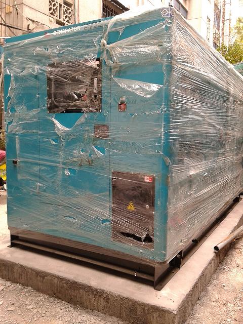 中國(guó)銀行300KVA靜音機(jī)